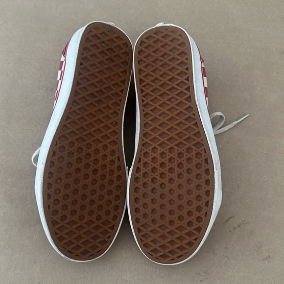 Vans SK8-Low Checkered Red - Picture 10 of 13